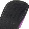 imageadidas UnisexChild Adilette Shower Logo K Slide SandalBlackPurple Burst