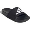 imageadidas UnisexChild Adilette Shower Logo K Slide SandalBlackWhiteBlack