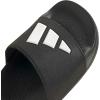 imageadidas UnisexChild Adilette Shower Logo K Slide SandalBlackWhiteBlack
