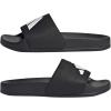 imageadidas UnisexChild Adilette Shower Logo K Slide SandalBlackWhiteBlack