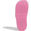 imageadidas UnisexChild Adilette Shower Logo K Slide SandalBliss PinkWhiteClear Pink