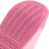 imageadidas UnisexChild Adilette Shower Logo K Slide SandalBliss PinkWhiteClear Pink