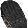 imageadidas UnisexChild Adilette Shower Logo K Slide SandalCrystal LinenCore WhiteBlack