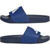 imageadidas UnisexChild Adilette Shower Logo K Slide SandalDark BlueWhiteTeam Royal Blue