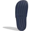 imageadidas UnisexChild Adilette Shower Logo K Slide SandalDark BlueWhiteTeam Royal Blue