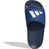 imageadidas UnisexChild Adilette Shower Logo K Slide SandalDark BlueWhiteTeam Royal Blue