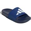 imageadidas UnisexChild Adilette Shower Logo K Slide SandalDark BlueWhiteTeam Royal Blue