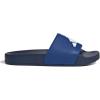 imageadidas UnisexChild Adilette Shower Logo K Slide SandalDark BlueWhiteTeam Royal Blue