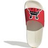 imageadidas UnisexChild Adilette Shower Logo K Slide SandalPure RubyWhiteOff White