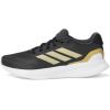 imageadidas Womens Run Falcon 5 Running ShoesBlackGold MetallicWhite