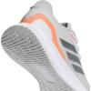 imageadidas Womens Run Falcon 5 Running ShoesCrystal WhiteIron MetallicBeam Orange
