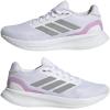 imageadidas Womens Run Falcon 5 Running ShoesWhiteGrey StrataWhite