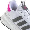 imageadidas Womens XPLR Path Running ShoesWhiteGreyShock Pink
