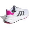 imageadidas Womens XPLR Path Running ShoesWhiteGreyShock Pink