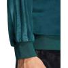 imageadidas mens House of Tiro Velour Halfzip Track TopAurora Ivy
