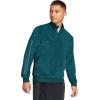 imageadidas mens House of Tiro Velour Halfzip Track TopAurora Ivy