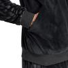 imageadidas mens House of Tiro Velour Halfzip Track TopBlack