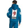 imageadidas mens Marvel HoodieSpidermanBlue Night