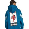 imageadidas mens Marvel HoodieSpidermanBlue Night