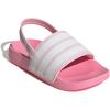 imageadidas unisexbaby Adilette EstrapClear Pink Cloud White Bliss Pink