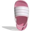 imageadidas unisexbaby Adilette EstrapClear PinkWhiteBliss Pink