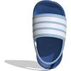 imageadidas unisexbaby Adilette EstrapClear SkyWhiteBright Royal