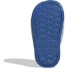 imageadidas unisexbaby Adilette EstrapClear SkyWhiteBright Royal