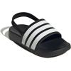 imageadidas unisexbaby Adilette EstrapCore Black Cloud White Core Black