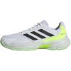 imageAdidas Mens Courtjam Control 3 TennisCloud White Core Black Lucid Lemon