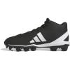 imageadidas Mens Adizero Impact2 Molded American FootballBlackWhiteBlack