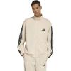 imageadidas Mens Tricot Regular Fit Track TopCrystal Linen