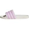 imageadidas UnisexAdult Adilette Noshower Slide SandalWhiteBliss LilacAlmost Pink