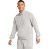 imageadidas mens House of Tiro Velour Halfzip Track TopMetal Grey