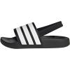 imageadidas unisexbaby Adilette EstrapCore Black Cloud White Core Black