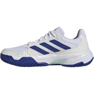 imageAdidas Mens Courtjam Control 3 TennisCloud White Lucid Blue Semi Flash Aqua