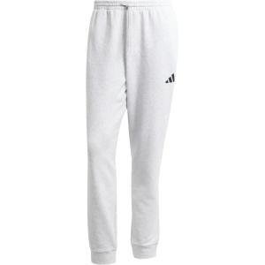 imageAdidas Mens Essentials Feel Cozy French Terry PantsLight Grey HeatherBlack