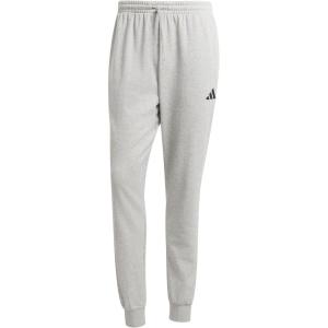 imageAdidas Mens Essentials Feel Cozy French Terry PantsMedium Grey Heather  Black