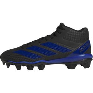imageadidas Mens Adizero Impact2 Molded American FootballBlackTeam Royal BlueBlack