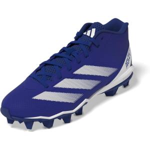imageadidas Mens Adizero Impact2 Molded American FootballTeam Royal BlueWhiteTeam Royal Blue