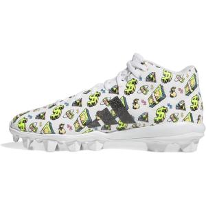 imageadidas Mens Adizero Impact2 Molded American FootballWhiteBlackWhite