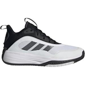 imageadidas Mens Own The Game 30 Basketball ShoeWhiteBlackBlack