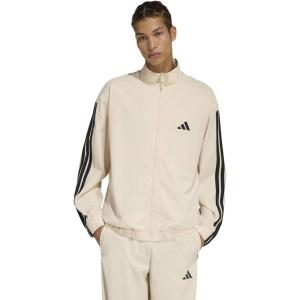 imageadidas Mens Tricot Regular Fit Track TopCrystal Linen