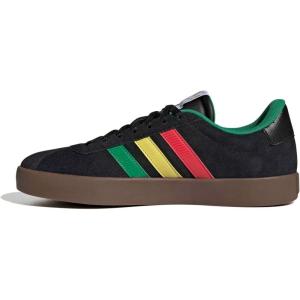 imageadidas Mens VL Court 30 ShoeBlackGreenPure Ruby