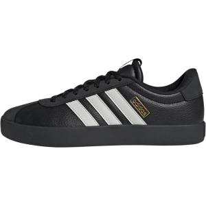 imageadidas Mens VL Court 30 ShoeBlackOrbit GreyGold Metallic