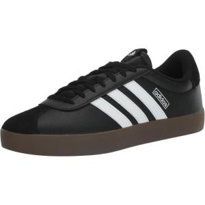 imageadidas Mens VL Court 30 ShoeBlackWhiteGum