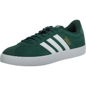 imageadidas Mens VL Court 30 ShoeCollegiate GreenWhiteWonder Silver