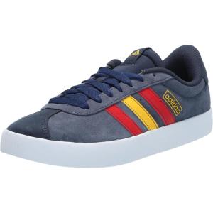 imageadidas Mens VL Court 30 ShoeInkBetter ScarletBold Gold