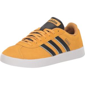 imageadidas Mens VL Court 30 ShoePreloved YellowBlackBlack Blue Metallic