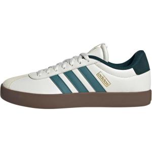 imageadidas Mens VL Court 30 ShoeWhitePreloved TealAurora Ivy