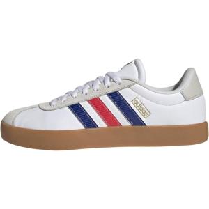 imageadidas Mens VL Court 30 ShoeWhitePure RubyMystery Ink